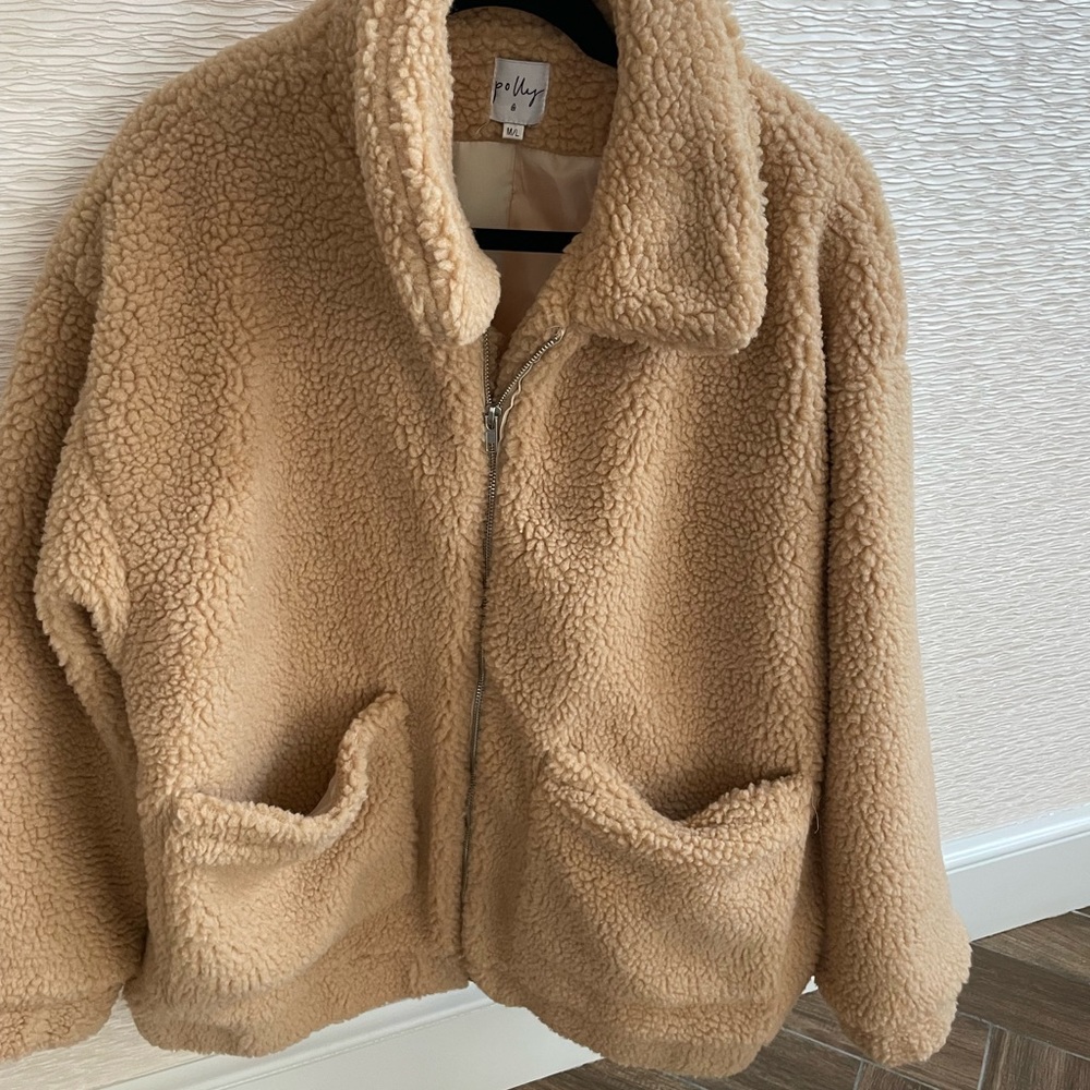 Princess Polly tan jacket
